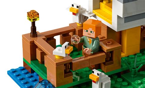 Buy Lego Minecraft The Chicken Coop 21140 At Mighty Ape Nz