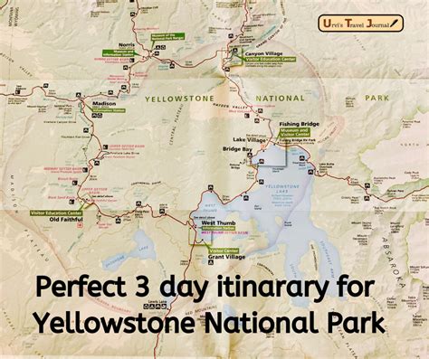 Perfect Day Itinerary For Yellowstone National Park Urvis Travel