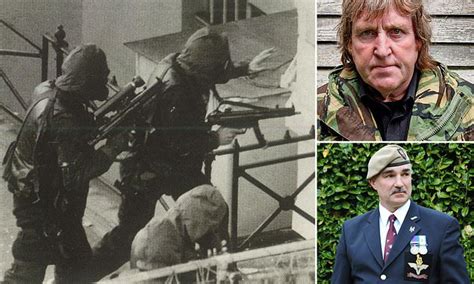 Sas Comrades Who Took Part In 1980 Iranian Embassy Siege Engage In