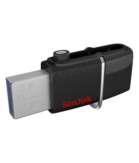 Sandisk Ultra Dual Drive Ultra 128gb Usb 30 Utility Pendrive Black