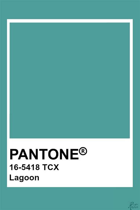Pantone Lagoon Pantone Color Pantone Blue Pantone Colour Palettes