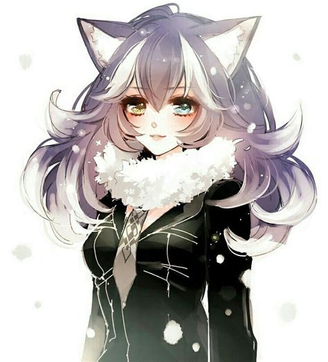 Pin By Mc On Manga Anime Girl Neko Anime Wolf Girl Anime Furry