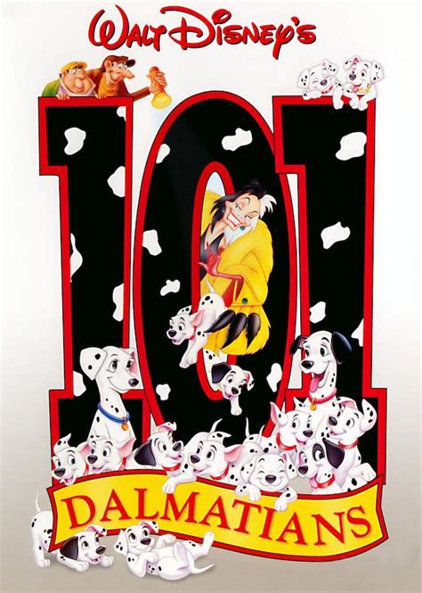 One Hundred And One Dalmatians 1961 Poster Us 14682059px