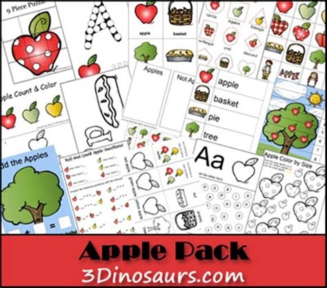 22 Apple Licious Classroom Activities And Freebies Preschool Apple