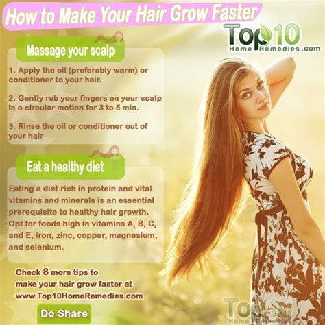 Growing long hair seems simple enough, but for many of us, length just don't come naturally. How to Make Your Hair Grow Faster | Top 10 Home Remedies