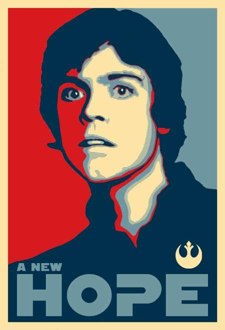 Geeky Political Tributes Star Wars Presidential Election Posters