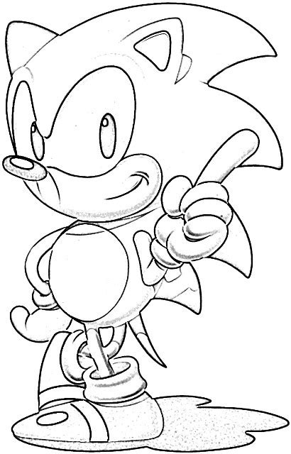 Dibujos Para Colorear Pintar Imprimir Sonic Y Tails