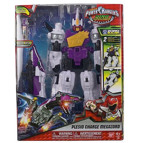 Power Rangers Dino Super Charge Plesio Charge Megazord Action Figure