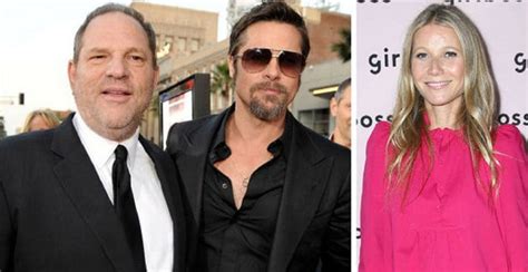 paltrow says brad pitt once threatened harvey weinstein after an alleged incident of sexual