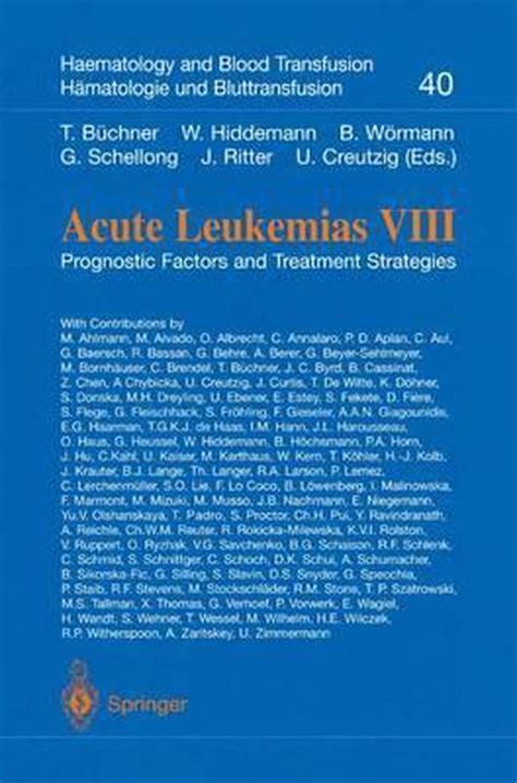 Acute Leukemias Viii 9783540411239 Boeken