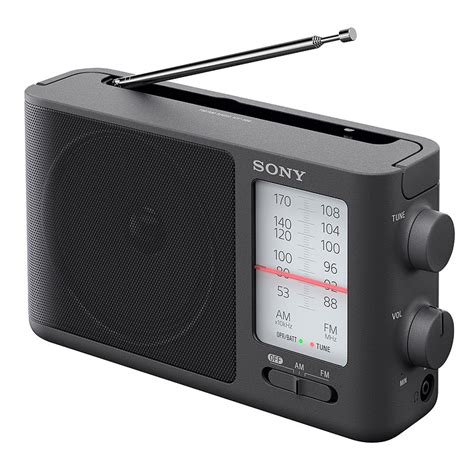 Sony Portable Amfm Radio Black Icf506 London Drugs