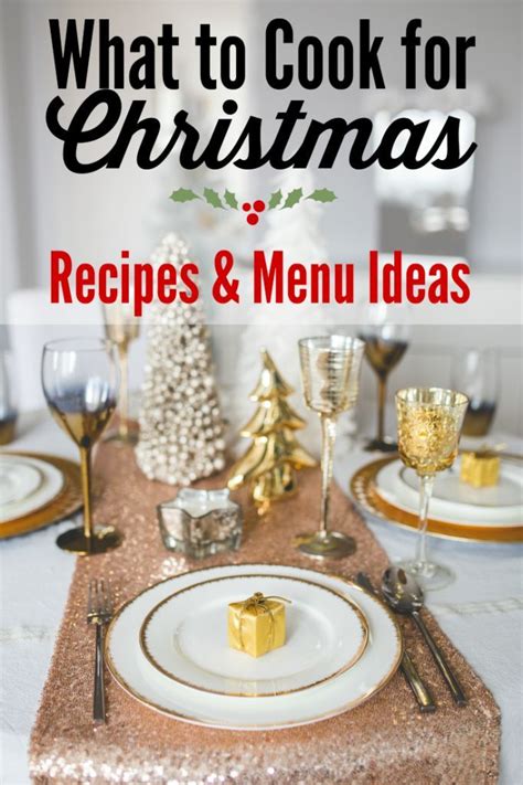 This is one of our favorite meals, and it's so quick to make. Christmas Dinner Ideas: Non-Traditional Recipes & Menus | Traditional christmas dinner menu ...
