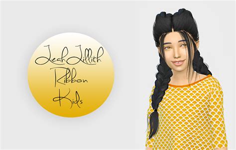 Sims 4 Ccs The Best Leahlillith Ribbon Kids Version By Fabienne