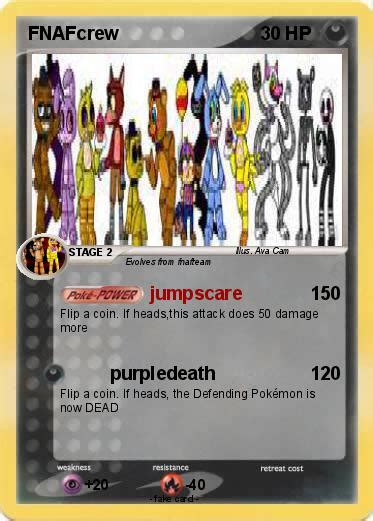Pokémon Fnafcrew Jumpscare My Pokemon Card