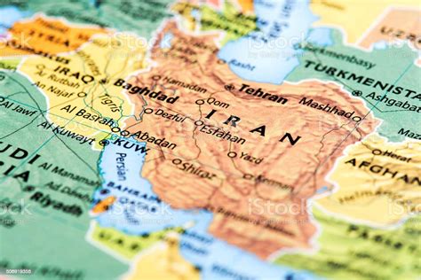 Map Of Iran Stock Photo Download Image Now Istock