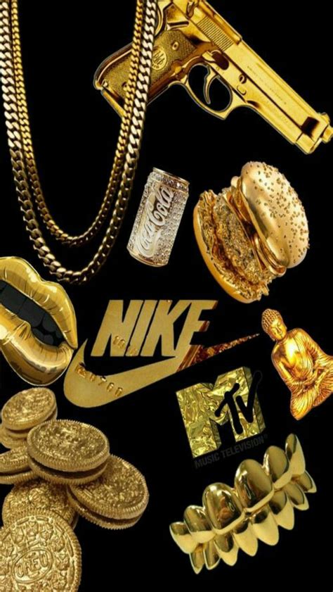 Pin By Donico Cariño On Gold Nike Wallpaper Nike