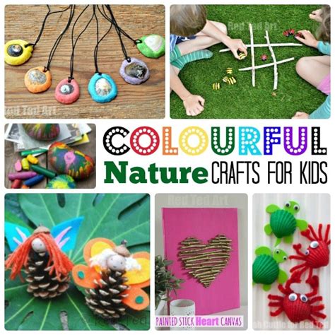 Easy Nature Crafts For Kids Red Ted Art Kids Crafts