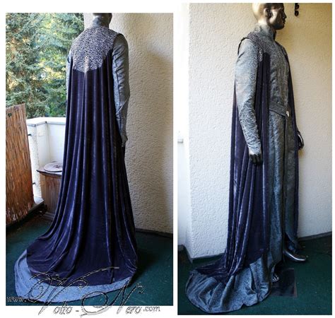 Thranduil Starlight Robe And Cape The Hobbit Elven Costume Lord Of