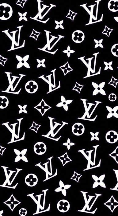 Black And White Louis Vuitton Pattern