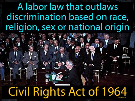 Civil Rights Act Of 1964 Definition And Image Gamesmartz