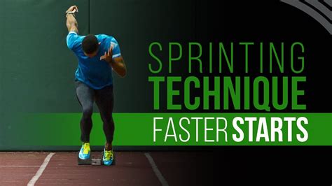 Sprinting Technique Faster Starts Acceleration And Reaction Time