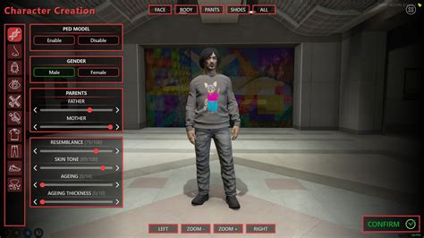 🎨 Paid Skineditor And Character Creation Menu Esx Qbcore