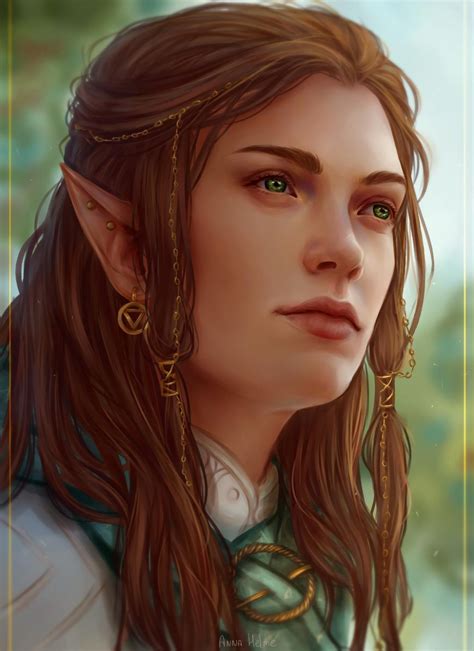 Len By Annahelme On Deviantart Elves Fantasy Elf Art Female Elf