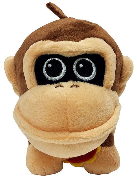 Nintendo Donkey Kong World Of Nintendo Baby Donkey Kong 7 Plush Jakks