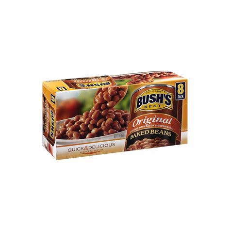 Buy Bush S Best Original Baked Beans Seasoned With Bacon Brown Sugar Quick Delicious Gluten