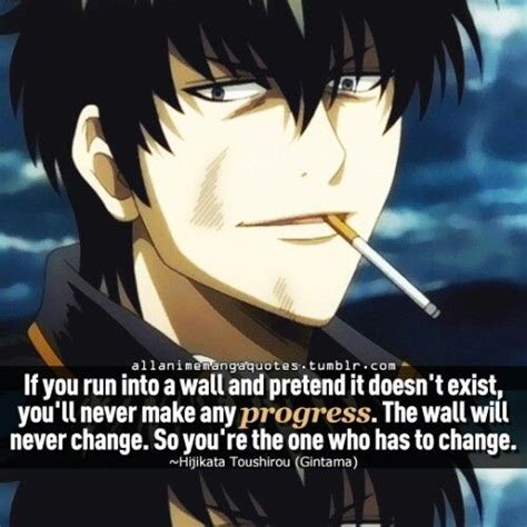 Gintama quotes (page 1) sakata gintoki (gintama 銀魂) quotes (part 2) gintama quote #3 by redbloomcherry on deviantart Hijikata Toushirou - Gintama | Manga quotes, Anime quotes, Anime qoutes