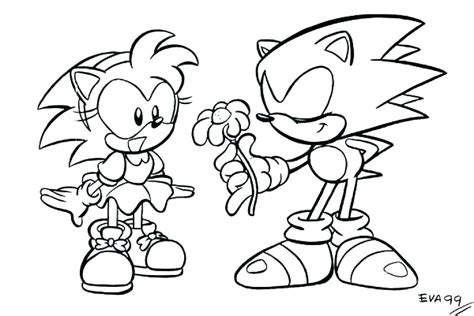 Sonic Characters Coloring Pages at GetDrawings | Free download