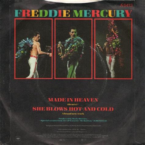 Freddie Mercury Made In Heaven Single Gallery