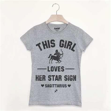 Sagittarius Women S Zodiac Star Sign T Shirt By Batch