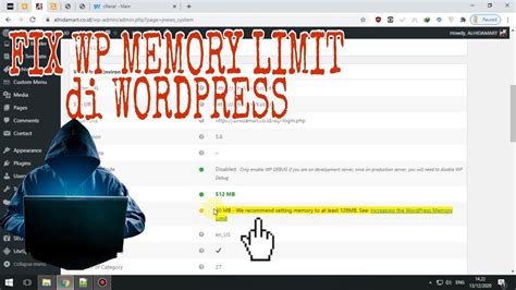 Check spelling or type a new query. Cara Memperbaiki WP Memory Limit WordPress TERMUDAH 2021 - YouTube