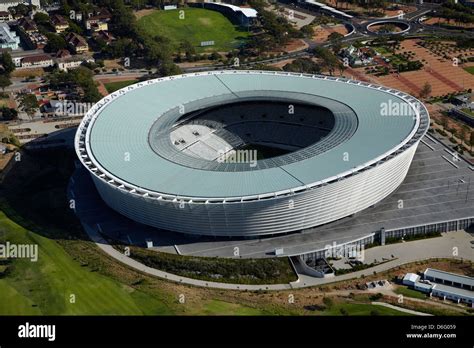 Cape Town Stadium Cape Town South Africa Aerial Stock Photo Alamy