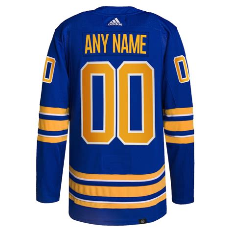 Mens Fanatics Branded Royal Buffalo Sabres Premier Breakaway Heritage Jersey