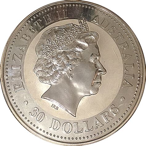 The symbol for myr can be written rm. 30 Dollars - Elizabeth II (4th Portrait - Australian ...