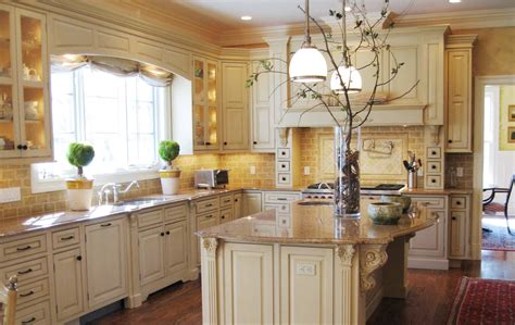 Home depot was hired to remodel my kitchen. Lovely Home Depot Ivory Kitchen Cabinets | Country kitchen ...