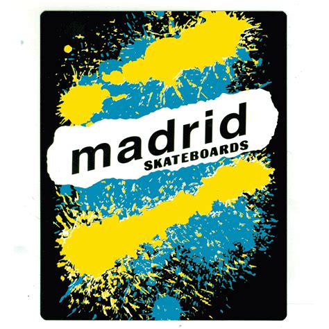 A building said to house an oap home in madrid has been destroyed by an explosion. Madrid Explosion Sticker 5" X 4" | CalStreets BoarderLabs
