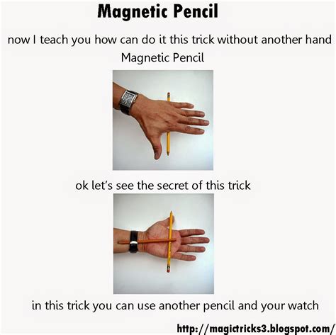 Magic Tricks Easy Magic Tricks For Kids Magnetic Pencil
