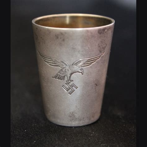 luftwaffe schnapps glass 1939 third reich silver items for sale items