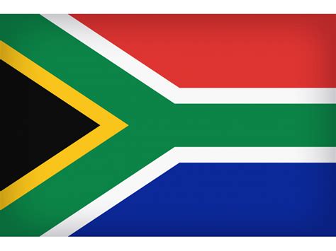 South Africa Large Flag Png Transparent Image