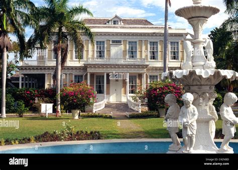 Colonial Devon House Kingston Jamaica Stock Photo Alamy