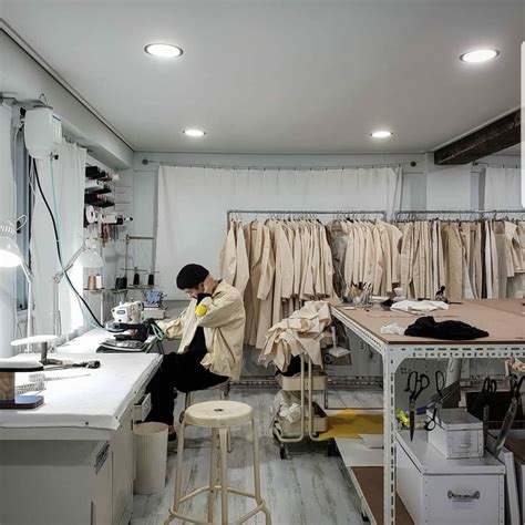 Sewing Space Design Studio Workspace Fashion Designer Studio Design