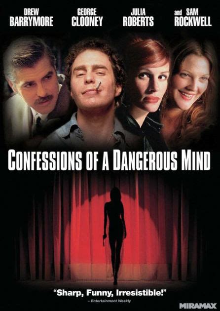 Confessions Of A Dangerous Mind By George Clooney Sam Rockwell Drew