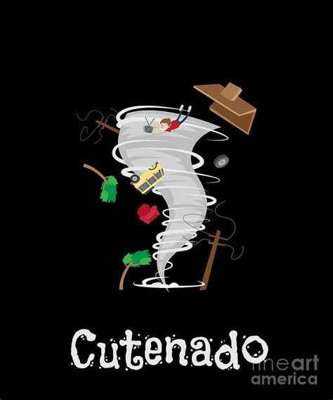 Funny Cutenado Cute Tornado Lovers Digital Art By The Perfect Presents