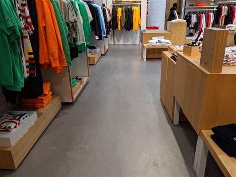 Concrete Floor Finish In Retail Stores Extreme Resilience
