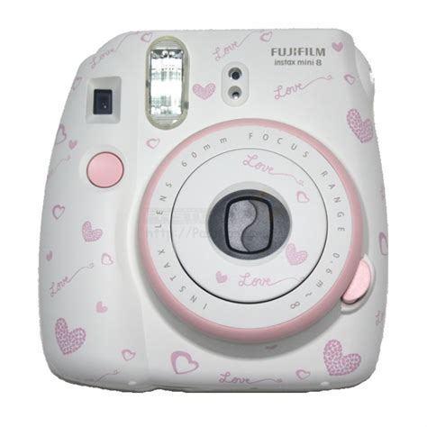 Instax Mini 8 Polaroid Camera Love Hearts