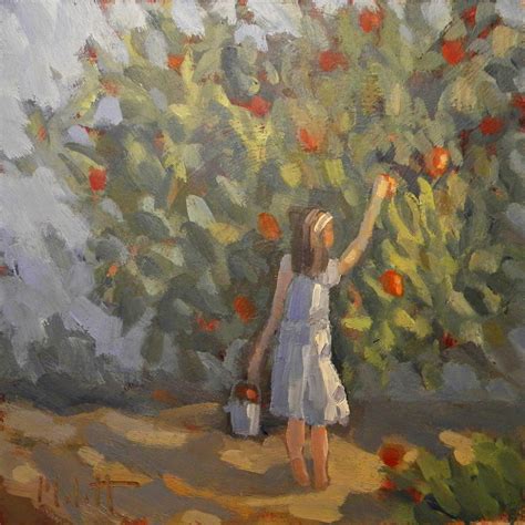 Original Oil Paintings Heidi Malott Contemporary Impressionism Girl