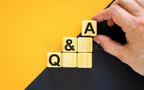 Questions And Answers Symbol Concept Word Q And A Questions And